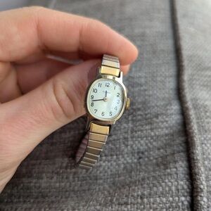 Gold and Silver Women's Watch